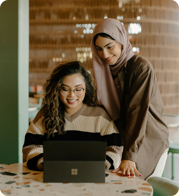 Team working together